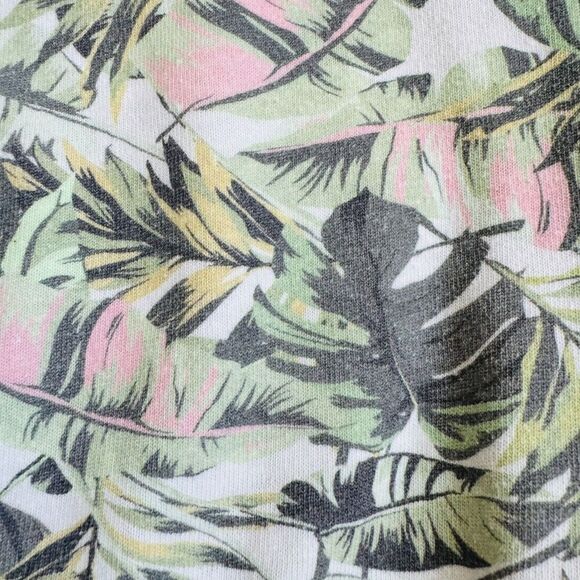Sundry Tropical Palm Leaf Pullover Sweatshirt - Picture 4 of 6